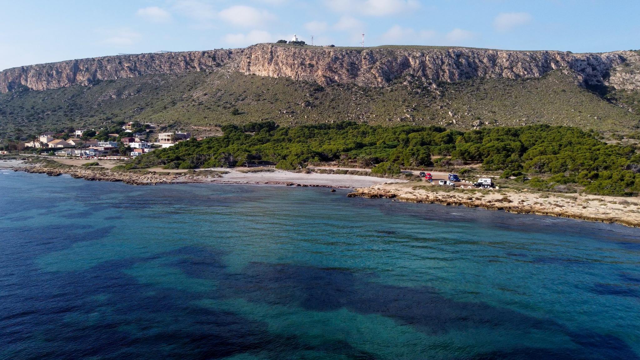 Cabo de Santa Pola y calas del Aljub