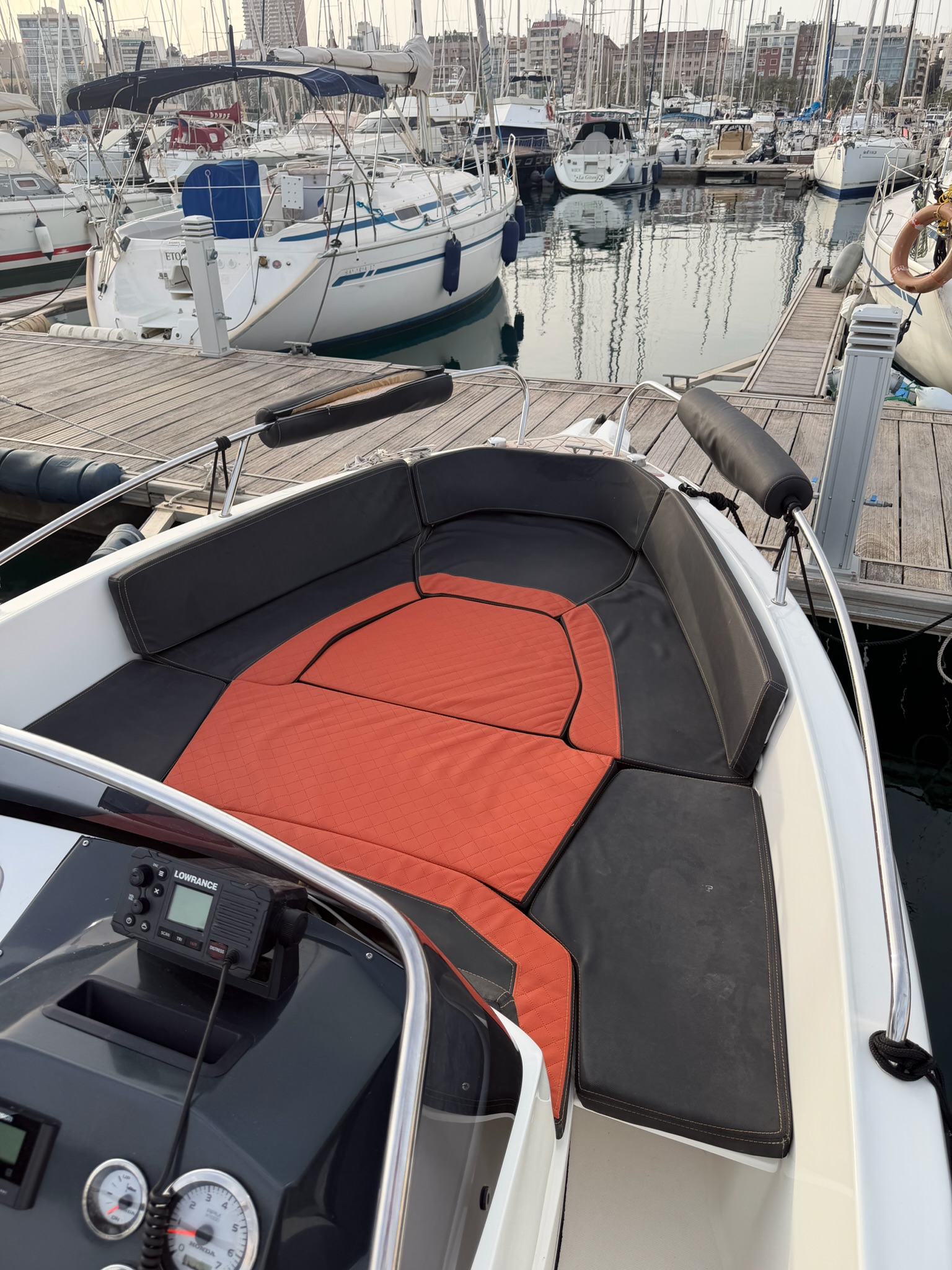 Detalle del barco